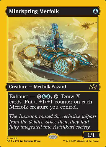 Mindspring Merfolk - dft Spoiler