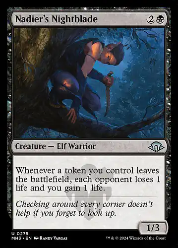 Nadier's Nightblade - mh3 Spoiler