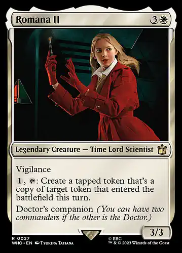 Romana II - who Spoiler