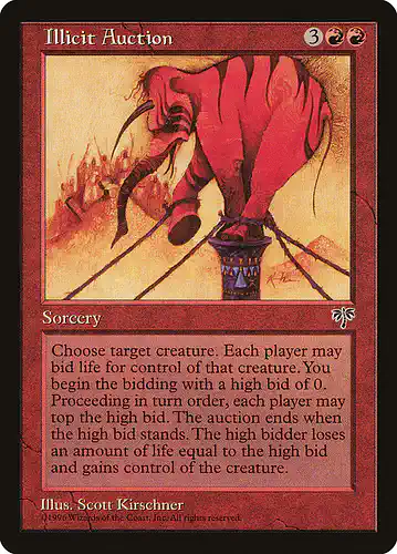 Illicit Auction - mir Spoiler