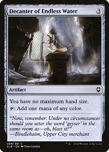 Decanter of Endless Water - clb Spoiler