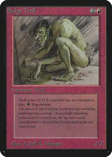 Sedge Troll - lea Spoiler
