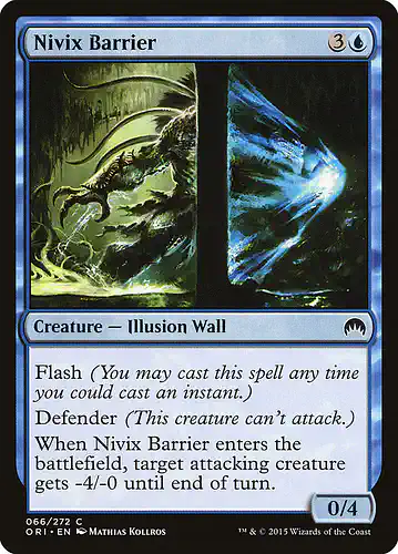 Nivix Barrier - ori Spoiler