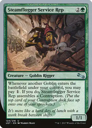 Steamflogger Service Rep - ust Spoiler