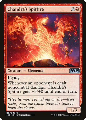 Chandra's Spitfire - m20 Spoiler