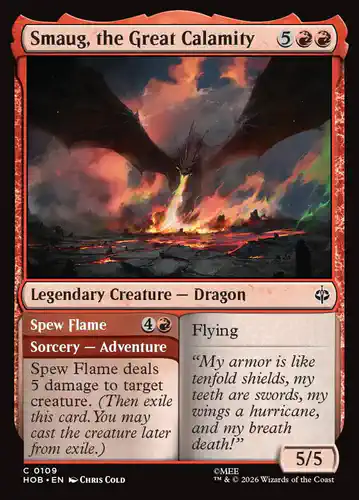 Smaug, the Great Calamity - hob Spoiler