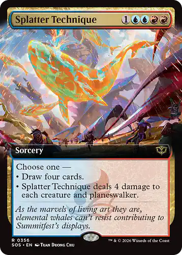 Splatter Technique - sos Spoiler