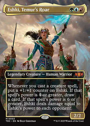 Eshki, Temur's Roar - tdc Spoiler