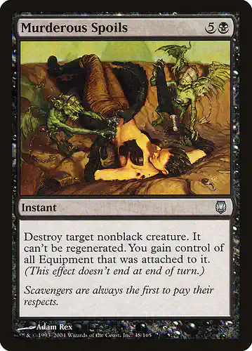 Murderous Spoils - dst Spoiler