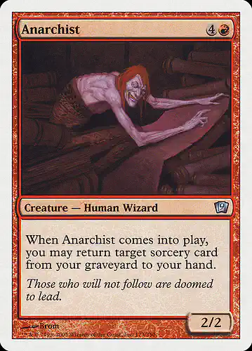Anarchist - 9ed Spoiler