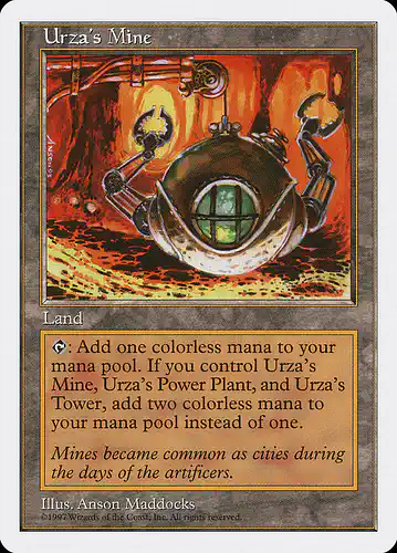 Urza's Mine - 5ed Spoiler