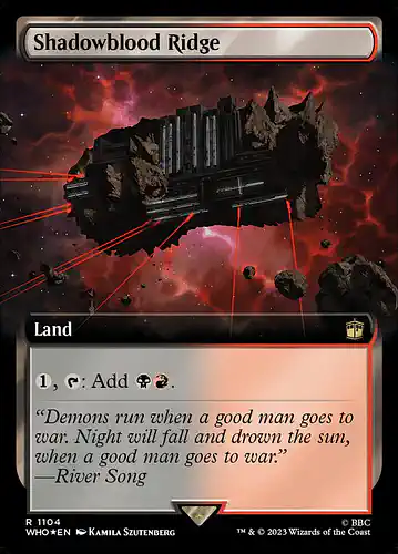 Shadowblood Ridge - who Spoiler
