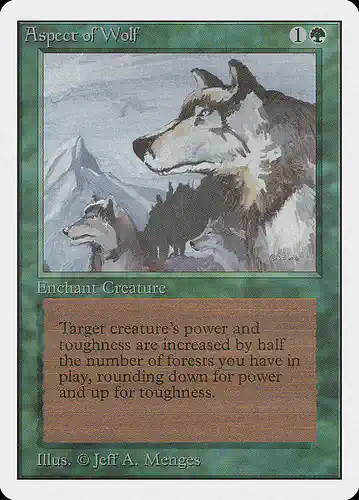 Aspect of Wolf - 2ed Spoiler