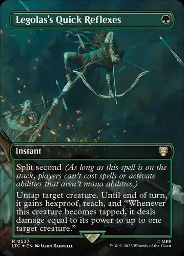 Legolas's Quick Reflexes - ltc Spoiler