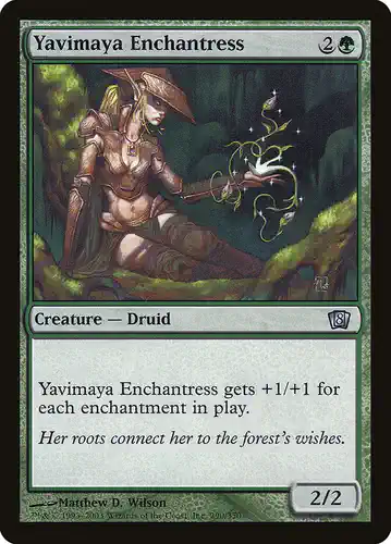 Yavimaya Enchantress - 8ed Spoiler