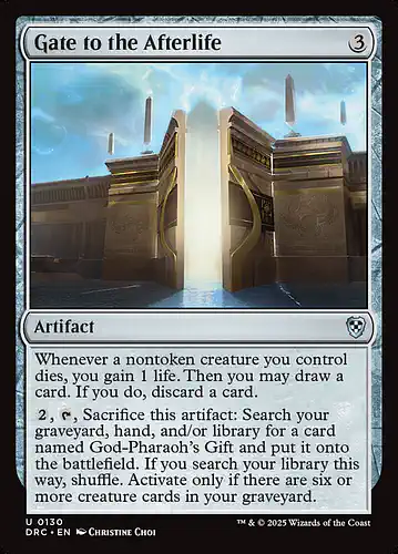 Gate to the Afterlife - drc Spoiler