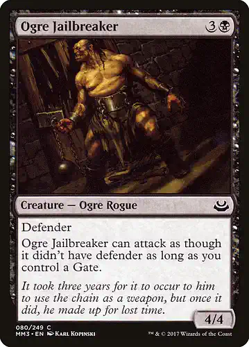 Ogre Jailbreaker - mm3 Spoiler