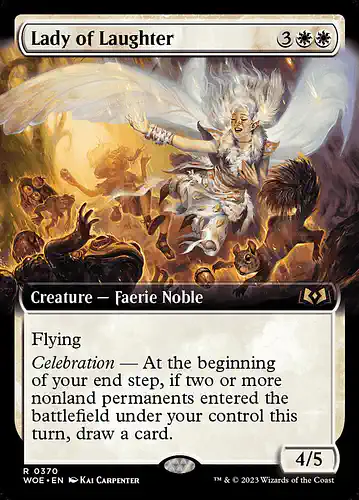 Lady of Laughter - woe Spoiler