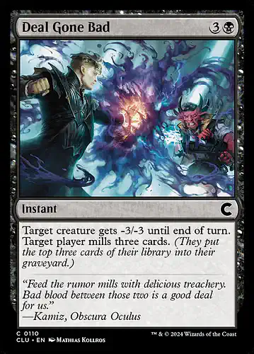 Deal Gone Bad - clu Spoiler