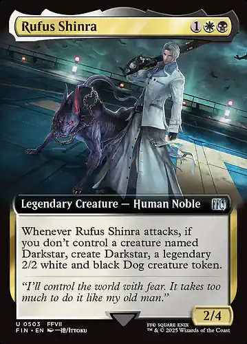Rufus Shinra - fin Spoiler