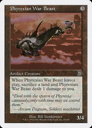Phyrexian War Beast - dkm Spoiler
