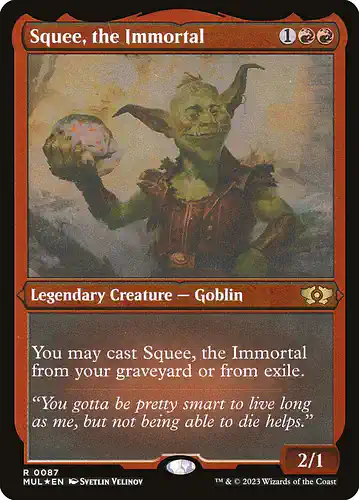 Squee, the Immortal - mul Spoiler