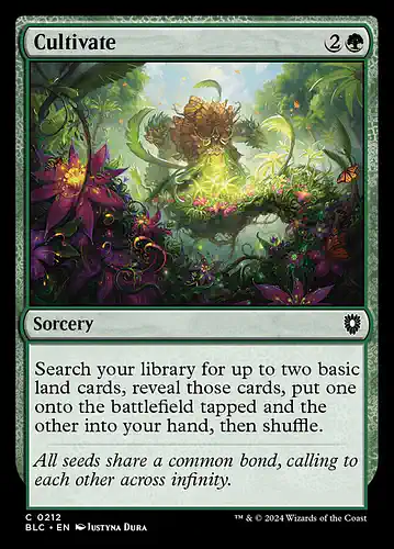 Cultivate - blc Spoiler