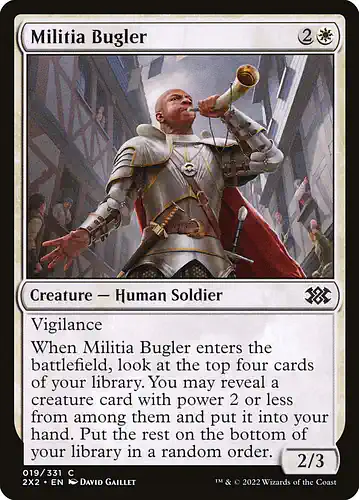 Militia Bugler - 2x2 Spoiler
