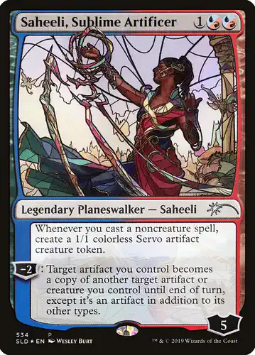 Saheeli, Sublime Artificer - sld Spoiler