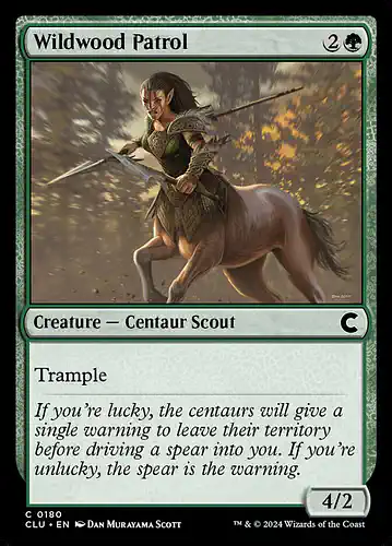 Wildwood Patrol - clu Spoiler