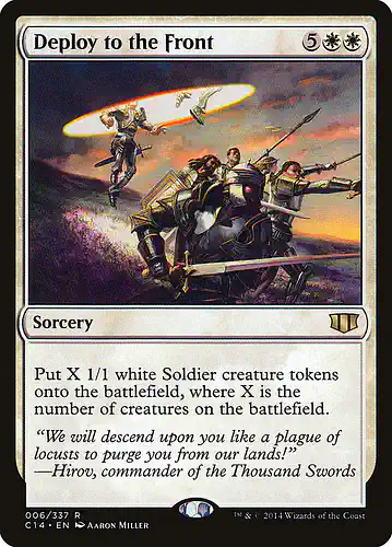 Deploy to the Front - c14 Spoiler