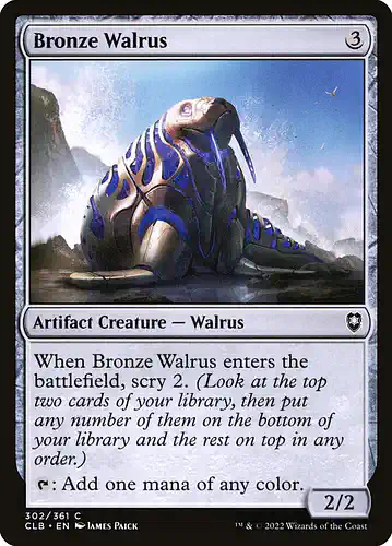 Bronze Walrus - clb Spoiler