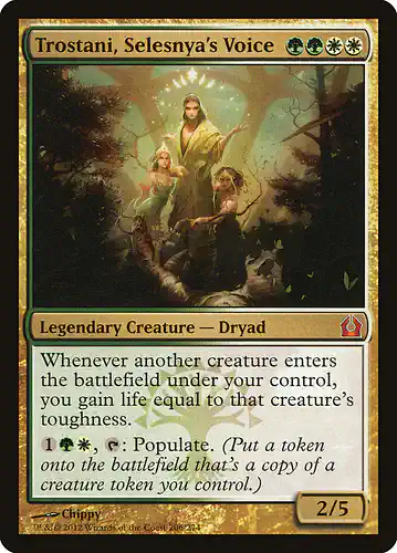 Trostani, Selesnya's Voice - rtr Spoiler