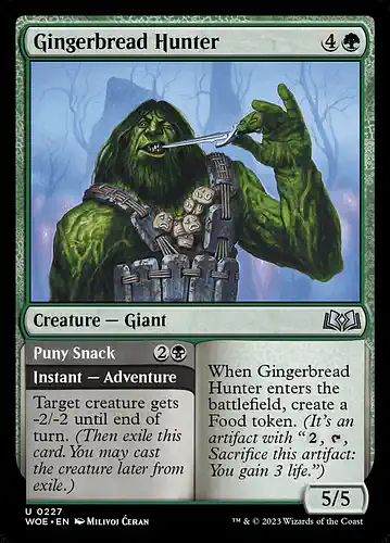 Gingerbread Hunter - woe Spoiler