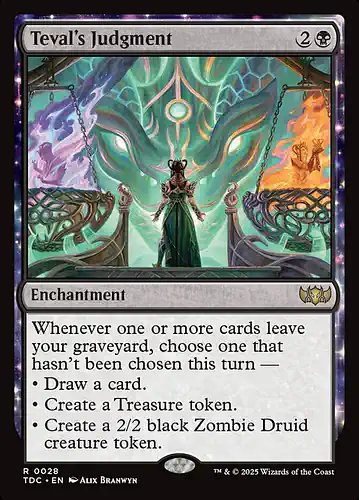 Teval's Judgment - tdc Spoiler
