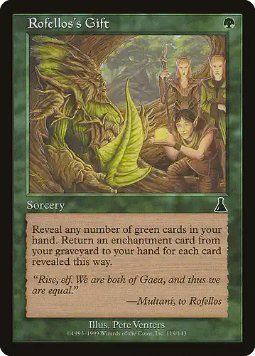 Rofellos's Gift - uds Spoiler