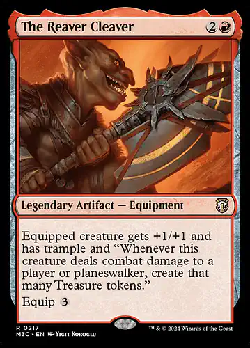 The Reaver Cleaver - m3c Spoiler