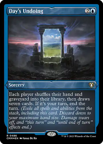 Day's Undoing - cmm Spoiler