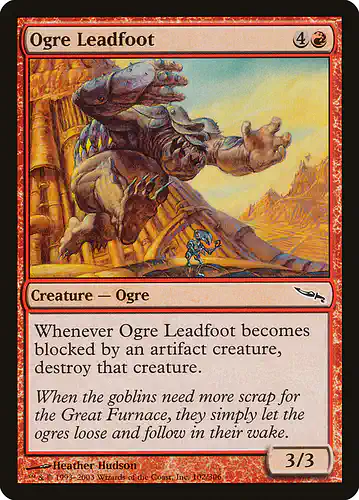 Ogre Leadfoot - mrd Spoiler