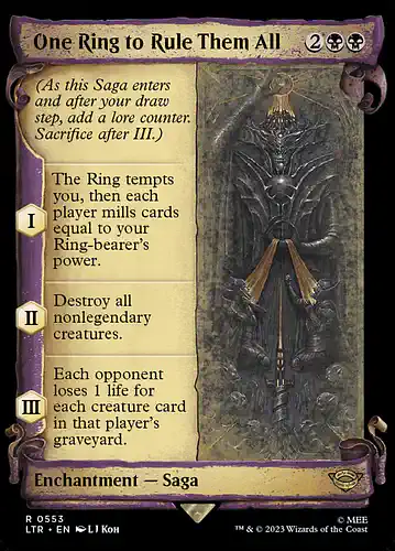 One Ring to Rule Them All - ltr Spoiler