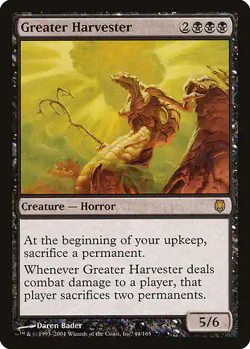 Greater Harvester - dst Spoiler