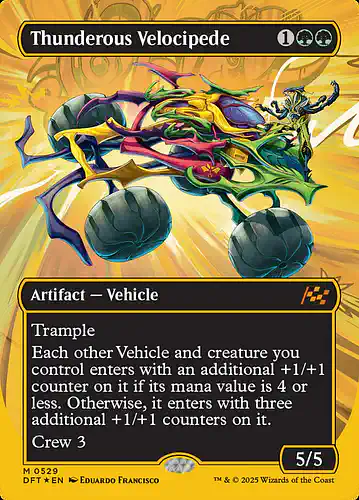 Thunderous Velocipede - dft Spoiler