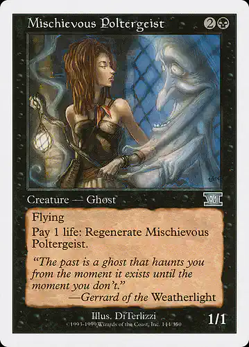 Mischievous Poltergeist - 6ed Spoiler