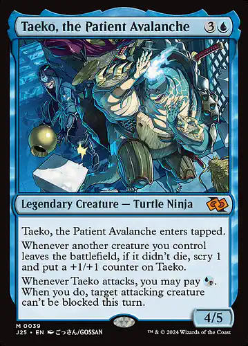 Taeko, the Patient Avalanche - j25 Spoiler