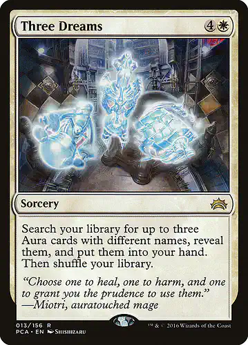 Three Dreams - pca Spoiler