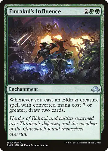 Emrakul's Influence - emn Spoiler