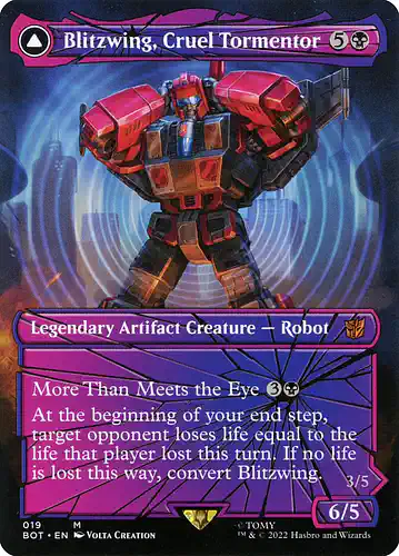 Blitzwing, Cruel Tormentor - bot Spoiler