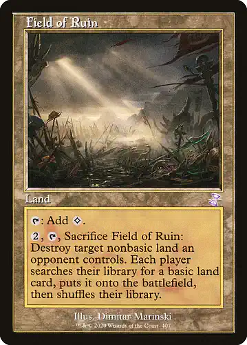 Field of Ruin - tsr Spoiler