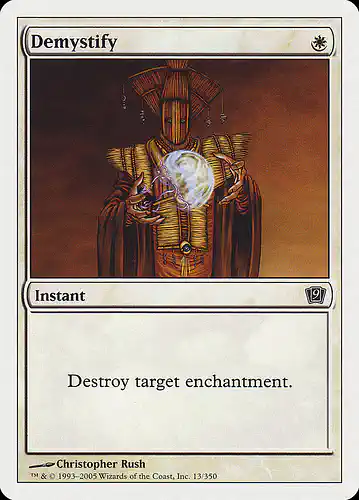 Demystify - 9ed Spoiler