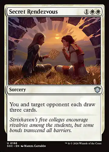 Secret Rendezvous - soc Spoiler